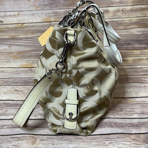 👜Coach Madison Op Art Sateen Carryall - Picture 7 of 16